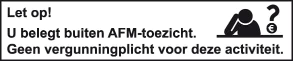 AFM Vrijstellingsvermelding compact